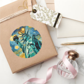 Adesivo Estátua do Impressionismo da Liberdade