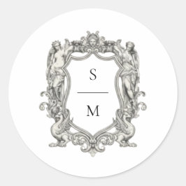 Adesivo Estátua Vintage Barroca Arte Fina Renascença