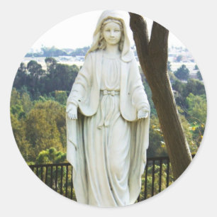 Adesivo Estátua Virgem Maria
