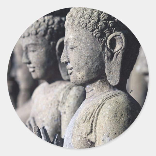 Adesivo estátuas Stone Buddha (Frente)