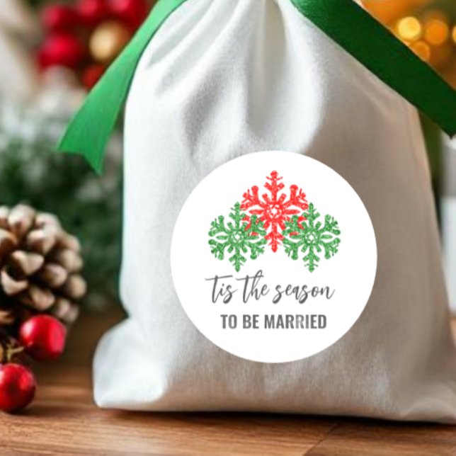 Adesivo Este Casamento De Natal Da Época (Criador carregado)