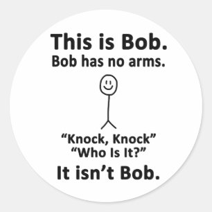 Adesivo Este é Bob