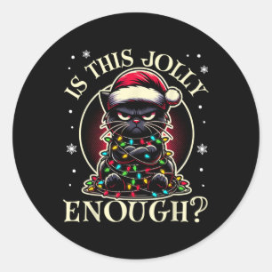 Adesivo Este É Jolly Engraçado O Suficiente, Negra.