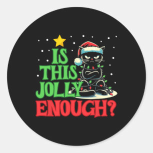 Adesivo Este É Jolly Engraçado O Suficiente, Negra.