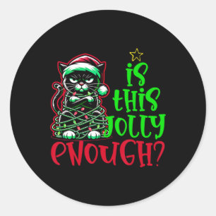 Adesivo Este É Jolly Engraçado O Suficiente, Negra.