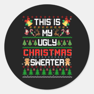 Adesivo Este É Meu Feliz Natal