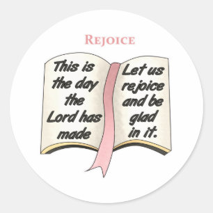 Adesivo Este é o dia o senhor Ter Factura