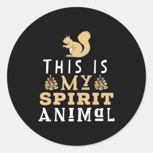 Adesivo Este É O Meu Animal Espírito
