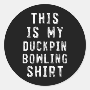 Adesivo Este É O Meu Bolinho De Camisas De Boliche