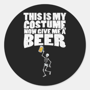 Adesivo Este É O Meu Fato Agora Me Dá Uma Cerveja - Pregui