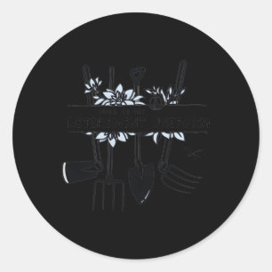 Adesivo Este É O Meu Jardinagem Uniforme Da Retiret