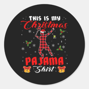 Adesivo Este É O Meu Papjama De Natal Papais noeis De Cami