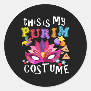 Adesivo Este É O Meu Presente De Purim Judeu