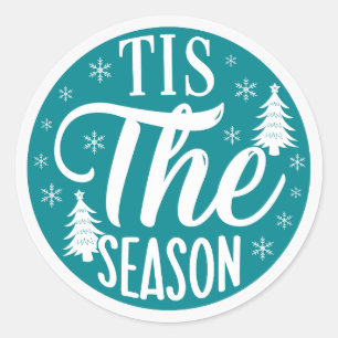 Adesivo Este é o Natal do Feriado da Estação