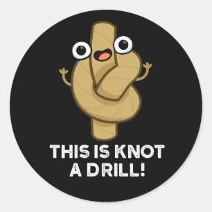 Adesivo Este É Um Arrancado Engraçado Corda Escuro BG