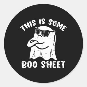 Adesivo Este É Um Bolinho De Halloween Ghost Divertido Que
