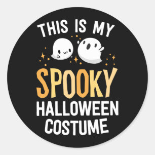 Adesivo Este É Um Fantástico Traje De Halloween Kawaii Ass