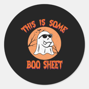 Adesivo Este É Um Legal Fantasma De Halloween.