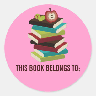 ADESIVO ESTE LIVRO PERTENCE A