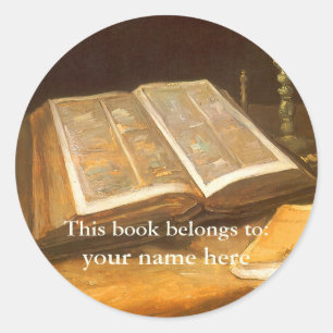 Adesivo Este Livro Pertence A ... Livros de Arte Finas