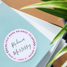Este Livro Pertence Personalizado