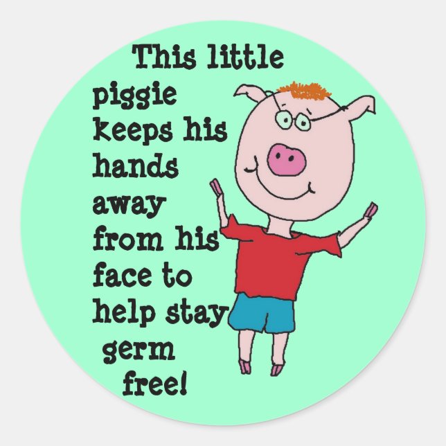 Adesivo Este pequeno piggie 1 (Frente)
