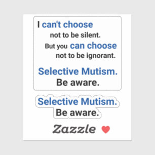 Adesivo Esteja ciente de que