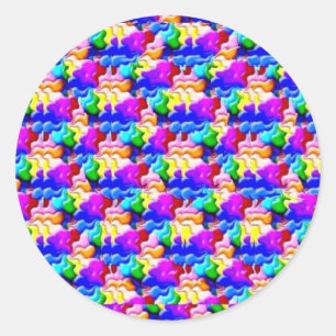 Adesivo estereograma da borboleta da janela