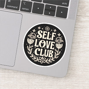 Adesivo Estética do clube de amor próprio