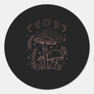 Adesivo Estética Goblincore Academia Cottagecore Cogumelo