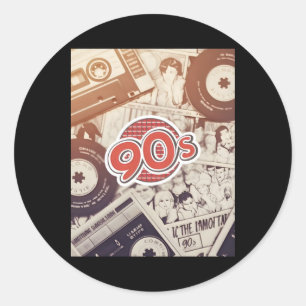 Adesivo Estética Retro dos Anos 90 – Cette Tapes Vibrações