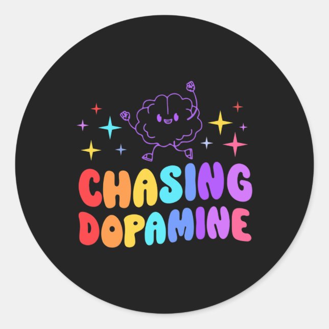 Adesivo Estético Da Saúde Mental Da Dopamina (Frente)