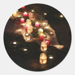 Adesivo Estético de Ritual de Vela – Personalizáve