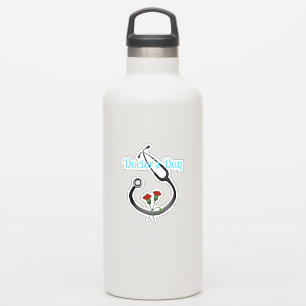 Adesivo Estetoscópio do Dia do Médico