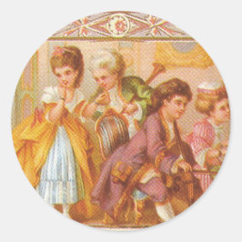 ADESIVO ESTICADORES DE NATAL DA DÉCADA DE 1800 PARA SCRAPB