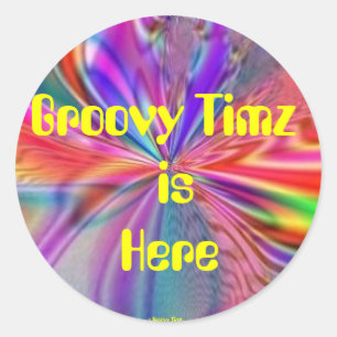 ADESIVO ESTICADORES DE TIMZ GROOVY - TRABALHO DE ARTE PSIQ
