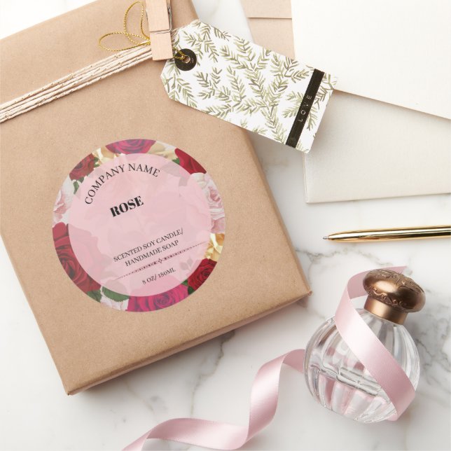 ADESIVO ESTICKERS #6 RÓTULO DO PRODUTO SOAP E CANDELA DE P (Presentear)