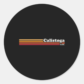 Adesivo Estilo 1980S Calistoga Califórnia
