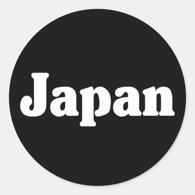 Adesivo Estilo clássico do Japão (Frente)