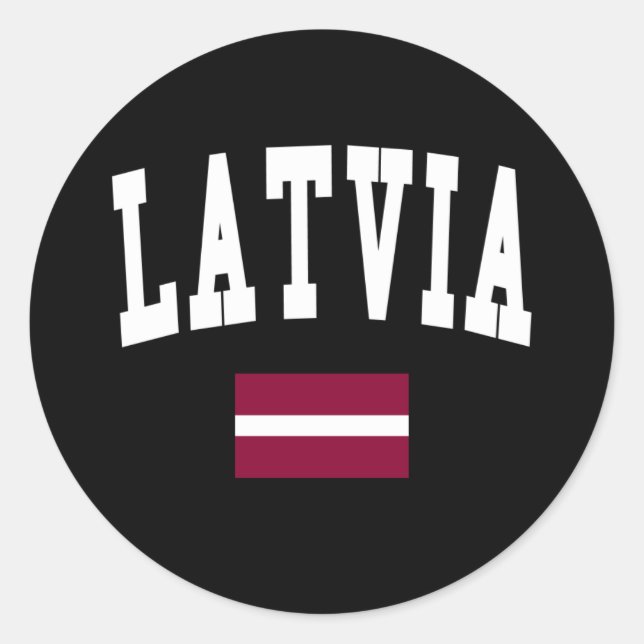 Adesivo Estilo da Letónia (Frente)