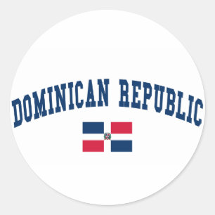 Adesivo Estilo da República Dominicana