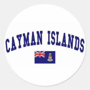 Adesivo Estilo das Ilhas Cayman