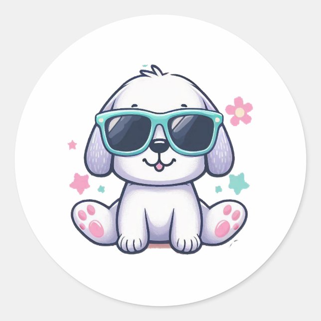 Adesivo Estilo de Cachorro Maneiro (Frente)