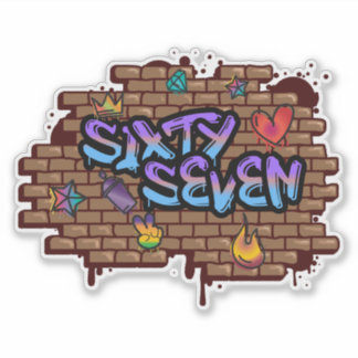Adesivo Estilo de Grafite 67