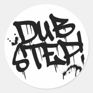 Adesivo Estilo de Grafite de Dubstep