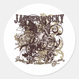 Adesivo Estilo de Jabberwocky Carnivale