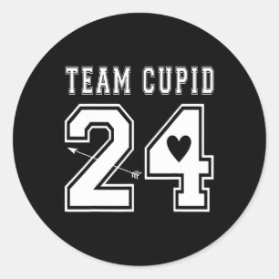 Adesivo Estilo de Jersey do Dia de os namorados Team Cupid