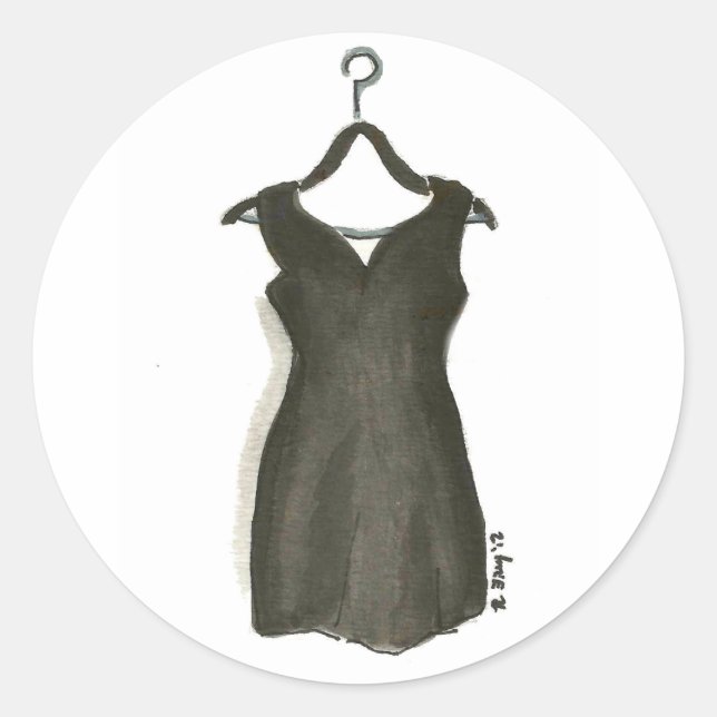 Adesivo Estilo de Moda Fashionista Fashionista do Pequeno  (Frente)