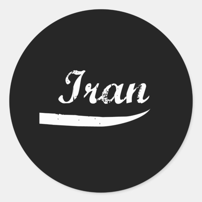 Adesivo Estilo de Revolução do Irã (Frente)