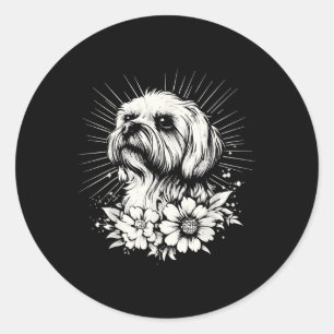Adesivo Estilo de Tatuagem Lover Maltês - Trô